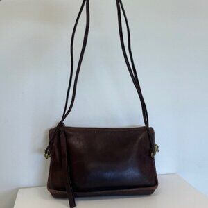coach leather bag burgundy #1018